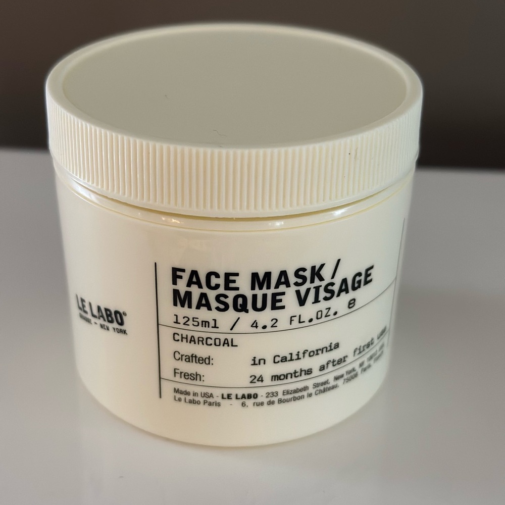 New Le Labo Charcoal Face Mask 125ml